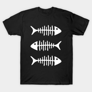 White Fish Bones T-Shirt